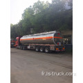 Sinotruk Tracteur 51000L Tanier de carburant semi-remorque